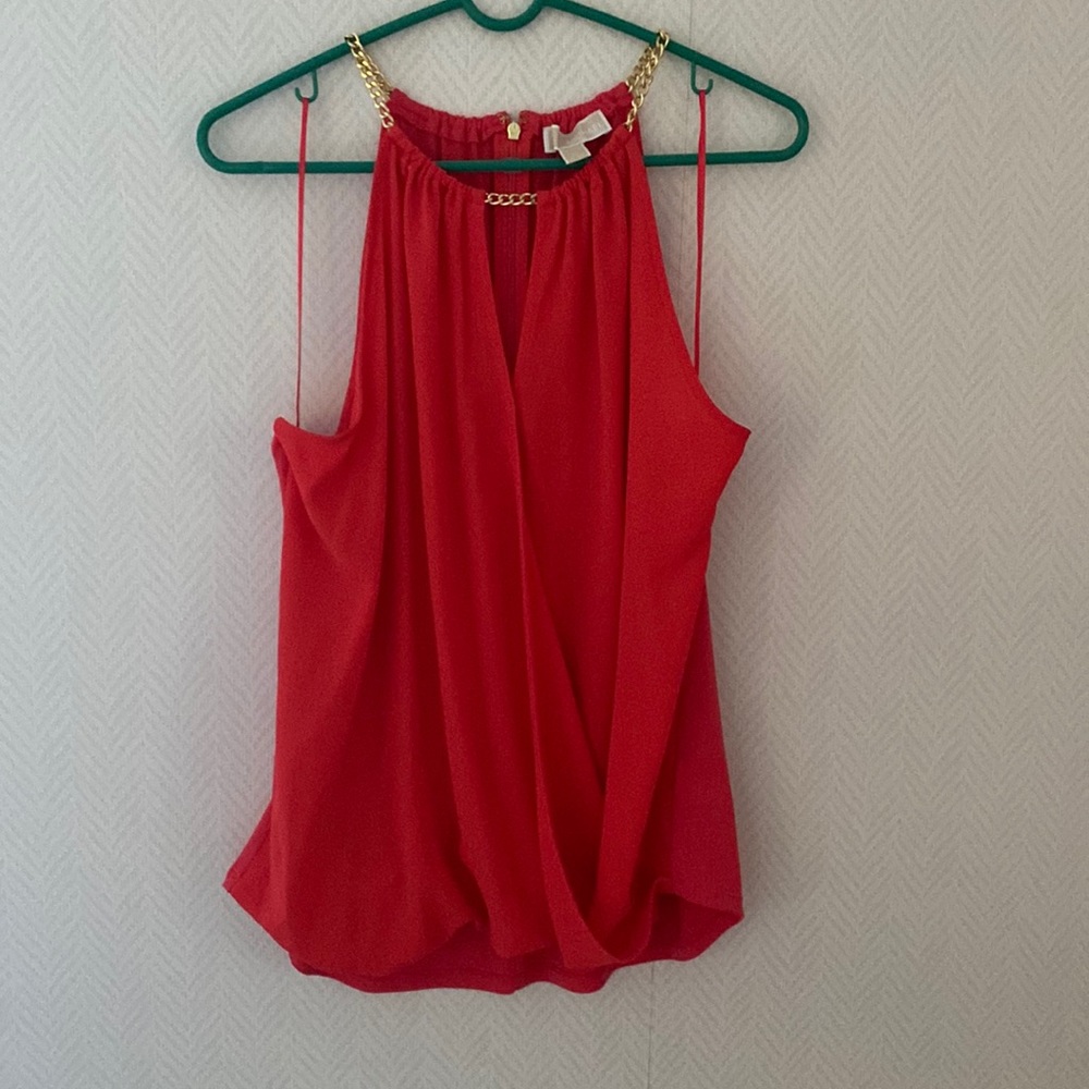 Michael Kors sleeveless top.